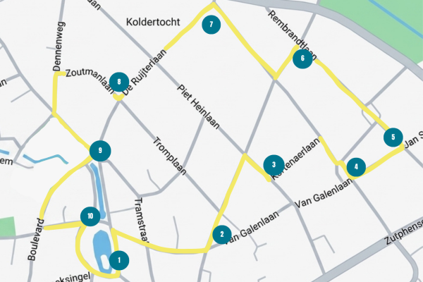 Definitieve locaties